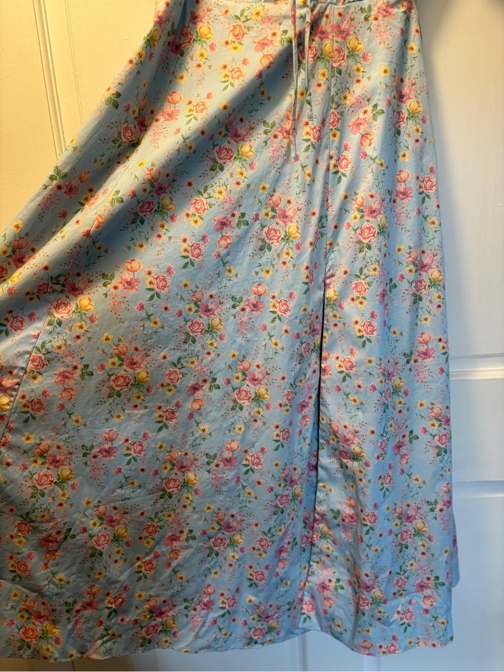 House of CB Light Blue Floral Tallulah Dress - Picture 6 of 8